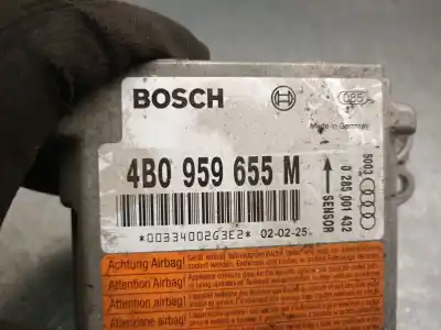 Second-hand car spare part airbag control unit for audi a6 c5 (4b2) 2.5 tdi oem iam references 4b0959655m 0285001432 bosch 