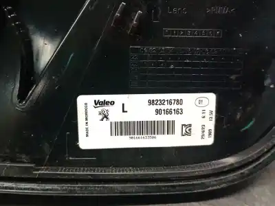 Автозапчасти б/у левый задний фонарь за peugeot 208 ii (ub_, up_, uw_, uj_) 1.2 puretech 100 ссылки oem iam 9823216780  9823216780