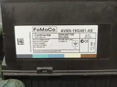 Pezzo di ricambio per auto di seconda mano modulo comfort per ford grand c-max (dxa/cb7, dxa/ceu) 1.6 tdci riferimenti oem iam av6n19g481ae  