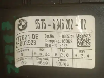 Second-hand car spare part electronic module for bmw 7 (e65, e66, e67) 730 ld oem iam references 65756946202 577621 