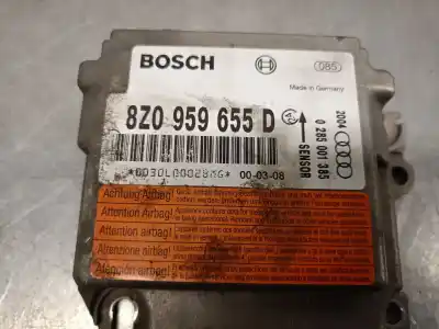 Peça sobressalente para automóvel em segunda mão centralina de airbag por audi a2 (8z0) 1.4 referências oem iam 8z0959655d 0285001385 bosch 