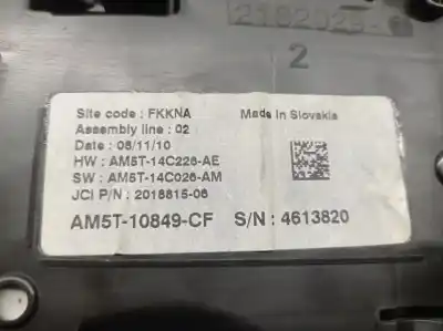 Автозапчасти б/у приборная доска за ford grand c-max (dxa/cb7, dxa/ceu) 1.6 tdci ссылки oem iam am5t10849cf  2254321