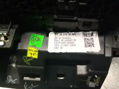 Автозапчастина б/у аераційна решіта для peugeot 208 ii (ub_, up_, uw_, uj_) 1.2 puretech 100 посилання на oem iam 98234571dx  98234571dx
