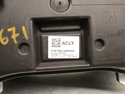 Автозапчастина б/у панель інструментів для opel corsa d (s07) 1.3 cdti (l08, l68) посилання на oem iam 13369220  1257224