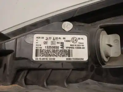 İkinci el araba yedek parçası sag far için opel meriva b monospace (s10) 1.7 cdti (75) oem iam referansları 13253630  1216759