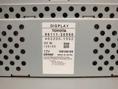 Автозапчастина б/у gps навігаційна система для lexus gs (_s19_) 450h (grs191_, gws191_) посилання на oem iam 8611130550 4622001592 denso 8611130550