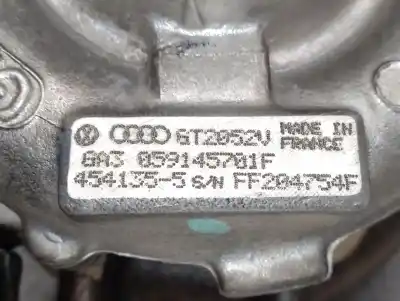 Автозапчастина б/у турбонагрузник для audi a6 c5 (4b2) 2.5 tdi посилання на oem iam 059145701f 4541355 garrett 059145701s