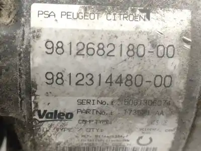 Автозапчасти б/у компрессор кондиционера воздуха за citroen c4 picasso ii 1.2 thp 130 ссылки oem iam 9812682180 t73521aa valeo 9827529180