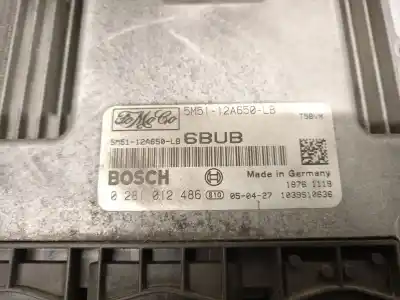 Автозапчасти б/у блок управления двигателем за ford focus ii (da_, hcp, dp) 1.6 tdci ссылки oem iam 5m5112a650lb 0281012486 bosch 