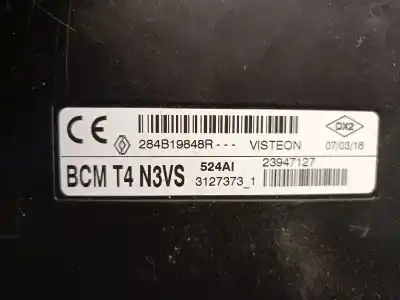 Pezzo di ricambio per auto di seconda mano modulo elettronico per renault captur i (j5_, h5_) 1.5 dci 90 riferimenti oem iam 284b19848r  