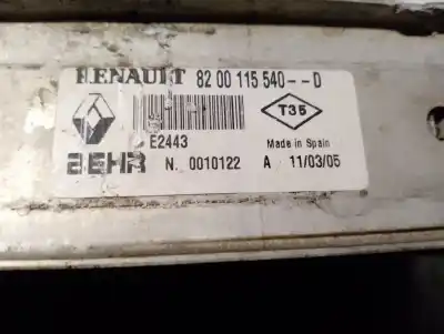 Автозапчасти б/у интеркулер за renault megane ii ranchera familiar (km0/1_) 1.9 dci (kmrg, km1g, km0g, km2c) ссылки oem iam 8200115540d e2443 behr 8200115540d
