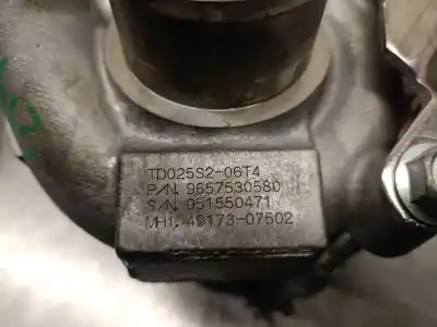 Pezzo di ricambio per auto di seconda mano turbocompressore per citroen c4 i (lc_) 1.6 hdi riferimenti oem iam 9657530580  0375n5 Pezzo di ricambio per auto di seconda mano turbocompressore per citroen c4 i (lc_) 1.6 hdi riferimenti oem iam 9657530580  0375n5