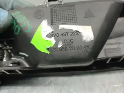 Автозапчастина б/у усередині передня права ручка для skoda superb iii (3v3) 2.0 tdi посилання на oem iam 3v0837222  3v0837222