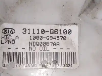 Pezzo di ricambio per auto di seconda mano sensore di livello del carburante per kia picanto iii (ja) 1.2 riferimenti oem iam 31110g6100 1000g94570 hic 31120g6100