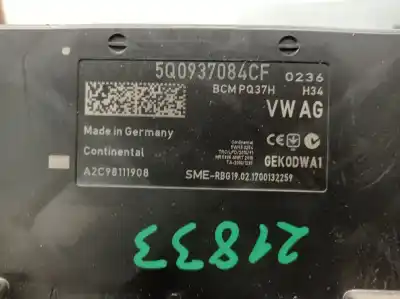 Автозапчастина б/у електронний модуль для skoda superb iii (3v3) 2.0 tdi посилання на oem iam 5q0937084cf a2c98111908 