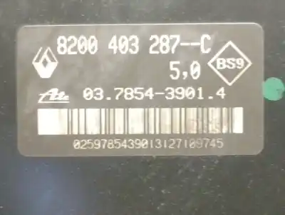 Pezzo di ricambio per auto di seconda mano servo freio per renault twingo ii (cn0_) 1.2 (cn0d) riferimenti oem iam 8200403287c 03785439014 ate 7701209641