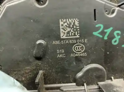 Автозапчастина б/у замок дверей заднього лівого для skoda superb iii (3v3) 2.0 tdi посилання на oem iam 5ta839015e  