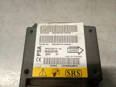 İkinci el araba yedek parçası hava yastigi kontrol ünitesi için citroen c5 i (dc_) 2.0 hdi (dcrhzb dcrhze) oem iam referansları 9648403180 l3v3d24ab70 temic 