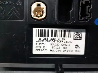 Автозапчасти б/у многофункциональный дисплей за opel mokka 1.2 (76) ссылки oem iam 963662398002  2201120624s