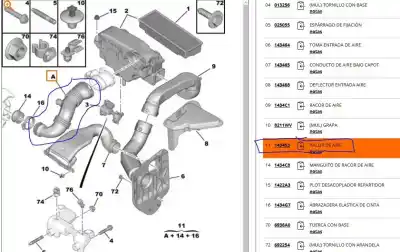 Автозапчастина б/у труба для citroen c4 i (lc_) 1.6 hdi посилання на oem iam 9656953680  143453 Автозапчастина б/у труба для citroen c4 i (lc_) 1.6 hdi посилання на oem iam 9656953680  143453