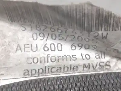 Автозапчастина б/у передній лівий ремін безпеки для bmw 7 (e65, e66, e67) 730 ld посилання на oem iam 561078501  