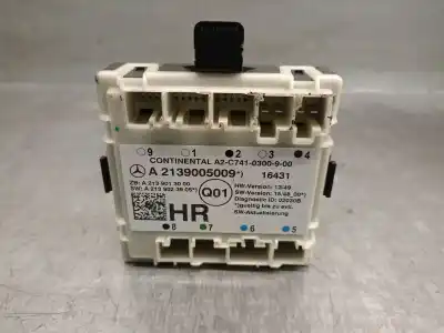 Peça sobressalente para automóvel em segunda mão módulo de confort / bsi /bcm por mercedes-benz clase e (w213) e 350 d (213.033) referências oem iam a2139005009
