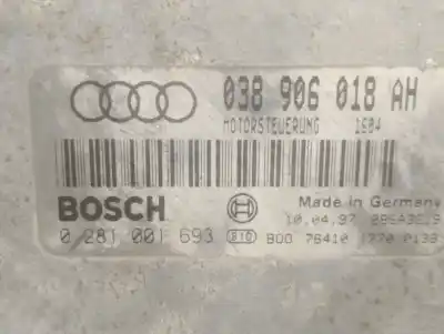 Автозапчасти б/у блок управления двигателем за audi a3 (8l1) 1.9 tdi ссылки oem iam 038906018ah 0281001693 bosch 