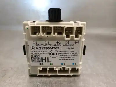 Peça sobressalente para automóvel em segunda mão módulo de confort / bsi /bcm por mercedes-benz clase e (w213) e 350 d (213.033) referências oem iam a2139004709