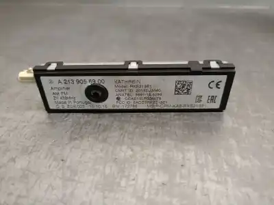 Peça sobressalente para automóvel em segunda mão antena por mercedes-benz clase e (w213) e 350 d (213.033) referências oem iam a2139056900