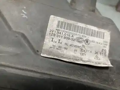 Автозапчастина б/у права фа для skoda superb iii (3v3) 2.0 tdi посилання на oem iam 3v1941016a 1zs01193922 hella 3v1941018a