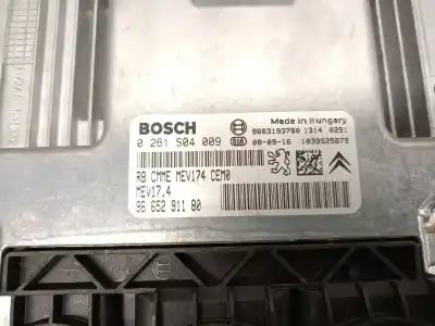 Автозапчасти б/у блок управления двигателем за peugeot 207/207+ (wa_, wc_) 1.4 16v ссылки oem iam 9665291180 0261s04009 bosch 