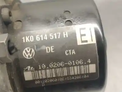 Peça sobressalente para automóvel em segunda mão abs por audi a3 (8p1) 2.0 tdi 16v referências oem iam 1k0614517h 10020601064 ate 1k0614517h