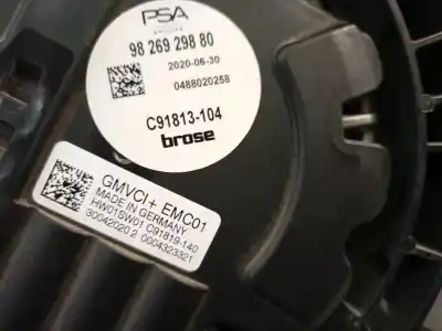 Автозапчастина б/у електро вентилятор для peugeot 208 ii (ub_, up_, uw_, uj_) e-208 посилання на oem iam 9826929880 c91813104 brose 9826929880