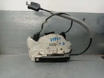 Second-hand car spare part rear right door lock for skoda superb ii (3t4) 2.0 tdi 16v 4x4 oem iam references 5n0839016d