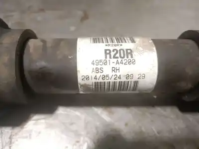 Recambio de automóvil de segunda mano de transmision delantera derecha para kia carens iv 1.7 crdi referencias oem iam 49501a4200  49501a4200