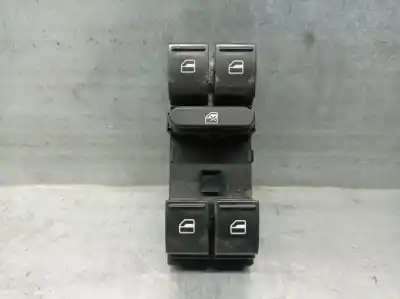 Second-hand car spare part left front power window switch for skoda superb ii (3t4) 2.0 tdi 16v 4x4 oem iam references 1z0959858b