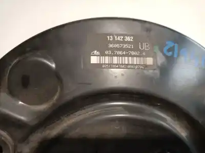 Second-hand car spare part brake servo for opel astra h twintop (a04) 1.9 cdti (l67) oem iam references 13142362 0378647802 ate 558148