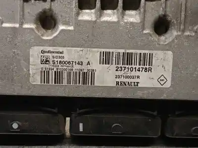 Автозапчасти б/у блок управления двигателем за renault scénic iii (jz0/1_) 1.5 dci ссылки oem iam 237101478r  