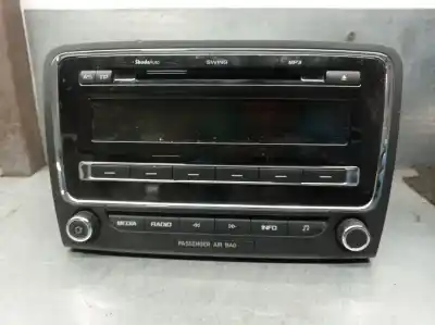 Piesă de schimb auto la mâna a doua SISTEM AUDIO / CD RADIO CASETOFON pentru SKODA SUPERB II (3T4)  Referințe OEM IAM 3T0035161 7648257360 3T0035161