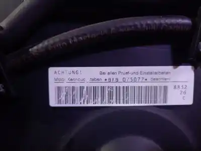 Автозапчасти б/у полный двигатель за audi a4 b6 descapotable (8h7) 1.8 t ссылки oem iam bfb 075077 06b100033r