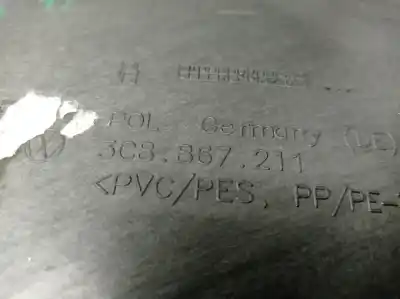 Peça sobressalente para automóvel em segunda mão forra / revestimento da porta traseira esquerda por volkswagen cc  referências oem iam 3c8867211  3c8867211a