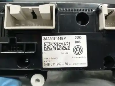 Peça sobressalente para automóvel em segunda mão comando de sofagem (chauffage / ar condicionado) por volkswagen cc  referências oem iam 3aa907044bp 5hb01125760 7n0907426btzju