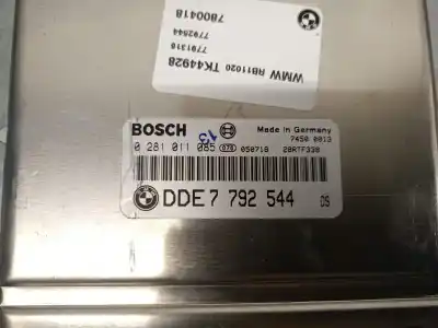 Автозапчасти б/у блок управления двигателем за mini mini (r50, r53) one d ссылки oem iam 7792544 0281011085 bosch 