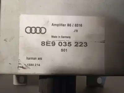 Автозапчастина б/у антенний підсилювач для audi a4 b6 avant (8e5) 1.9 tdi посилання на oem iam 8e9035223  8l0051225a