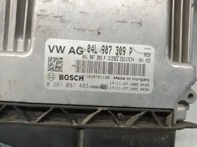 Автозапчастина б/у ебу контролер двигуна для skoda superb iii (3v3) 2.0 tdi посилання на oem iam 04l907309p 0281031483 bosch 