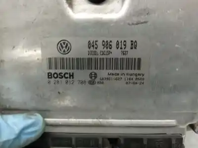 Peça sobressalente para automóvel em segunda mão centralina de motor uce por seat ibiza iii (6l1) 1.4 tdi referências oem iam 045906019bq 0281012708 bosch 