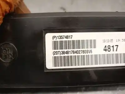 Second-hand car spare part air conditioning control unit for opel insignia a (g09) 2.0 cdti (68) oem iam references 13574817  