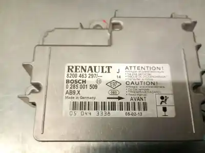 Second-hand car spare part airbag control unit for renault modus / grand modus (f/jp0_) 1.4 (jp01, jp0j) oem iam references 8200463297  