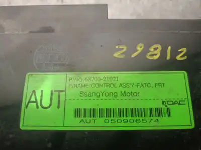Автозапчастина б/у клімат-контроль для ssangyong rodius i 2.7 xdi посилання на oem iam 6870021021  6870021021