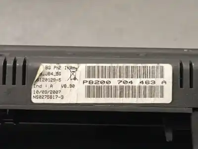 İkinci el araba yedek parçası enstrüman paneli için renault grand scénic ii (jm0/1_) 1.5 dci (jm1e) oem iam referansları 8200704463a 28120129 8200704463